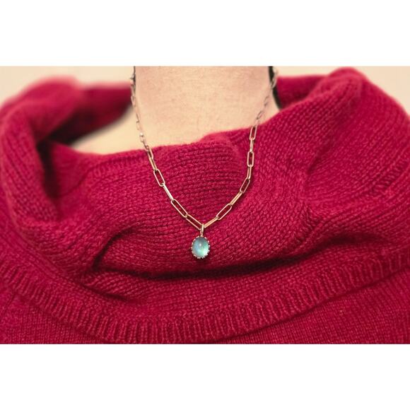 White House Black Market Womens Red Cowl Neck Wool Blend Sweater Size Small - Picture 9 of 9